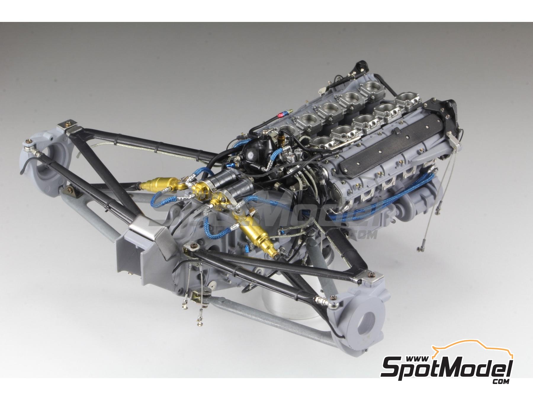 Williams Renault FW14B - Engine RS4 - 1992. Detail up set in 1/12 scale  manufactured by Top Studio (ref. TD23281)